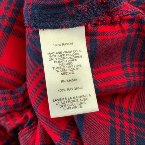 Vineyard Vines Woman’s Plaid Button Down Size 4 - Picture 5 of 7